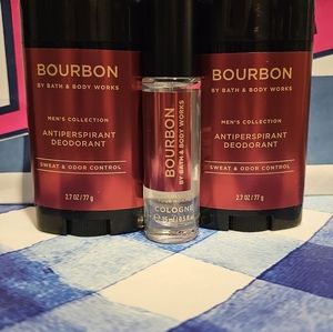 Bourbon for men fragrance bundle from bath and body works
